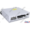 HighPaq <CR-Q004-Silver>3.5" Internal USB2.0 CF/MD/MMC/SDHC/xD/MS(/Pro/Duo)/TransFlash Card Reader/Writer+1xUSB2.0