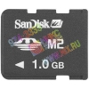 SanDisk/Apacer Memory Stick Micro M2 1Gb + M2-->MS Adapter