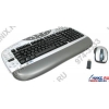 A4-Tech Wireless Full Office R7 <RKS-2670D> (Кл-ра М/Мед, USB, FM+Мышь, 7кн, Roll, USB, FM)