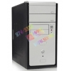 Minitower Foxconn TLM-073 Black&Silver MicroATX 350W (24+4пин)