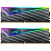 Memory Module ADATA Gaming DDR5 Общий объём памяти 32Гб Module capacity 16Гб Количество 2 6000 МГц Радиатор Множитель частоты шины 40 1.35 В RGB серый AX5U6000C4016G-DCCARGY