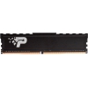 Память PATRIOT Signature Premium Gaming DDR4 Общий объём памяти 16Гб Module capacity 16Гб Количество 1 3200 МГц Радиатор Множитель частоты шины 22 1.2 В черный PSP416G32002H1