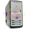 Minitower INWIN Z589 <Silver-Black> MicroATX 350W (24+4+6пин)