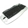 Клавиатура OKLICK Multimedia Keyboard <780L> Silver <USB&PS/2> 105КЛ+32КЛ М/Мед+Roll+USB порт <39229-USB&PS/2>