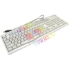 Клавиатура OKLICK Multimedia Keyboard <510S> White <USB&PS/2> 107КЛ+10КЛ М/Мед <38337-USB&PS/2>
