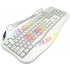 Клавиатура OKLICK Office Keyboard 340M White <USB&PS/2> 107КЛ <39227-USB&PS/2>