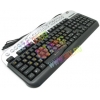 Клавиатура OKLICK Multimedia Keyboard <330M> Silver <USB&PS/2> 107КЛ+19КЛ М/Мед+USB  порт <39225-USB&PS/2>