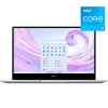 Ноутбук HUAWEI MateBook NobelD-WDI9A 53013ERK i3-1115G4 3000 МГц 14" 1920x1080 8Гб LPDDR4X SSD 256Гб нет DVD Intel Iris XE 4Гб ENG RUS Windows 11 Home серебристый 1.38 кг 53013ERK
