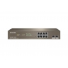 Коммутатор 8GE/2SFP POE MANAGED G3310P-8-150W IP-COM TENDA