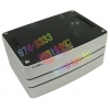 Tsunami  e-Data II 3500<SATA Silver&Black>(EXT BOX для внеш.подкл.2x3.5"SATA HDD,USB2.0/eSATA,RAID 0/1/JBOD,Al)+БП