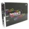 Vantec NexStar3 <NST-260SU-BK> Black (EXT BOX для внеш.подключения 2.5" SATA HDD, USB2.0/eSATA, Al,питание от USB)