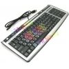 Кл-ра Samsung Pleomax Slim Touch PKB-5000 <USB> 104КЛ+18КЛ М/Мед