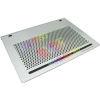 ZALMAN <ZM-NC2000-Silver> Ultra Quiet NoteBook Cooler  (18-25.5дБ,1100-1500об/мин,1xUSB,USB  питание,  Al)