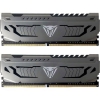 Память PATRIOT Viper Steel Gaming DDR4 Общий объём памяти 16Гб Module capacity 8Гб Количество 2 4000 МГц Радиатор Множитель частоты шины 19 1.35 В серый PVS416G400C9K