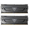 Память PATRIOT Viper Steel DDR4 Общий объём памяти 16Гб Module capacity 8Гб Количество 2 3600 МГц Радиатор Множитель частоты шины 14 1.45 В черный PVS416G360C4K