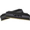 Память PATRIOT Viper 4 Blackout DDR4 Общий объём памяти 16Гб Module capacity 8Гб Количество 2 4400 МГц Радиатор Множитель частоты шины 18 1.45 В черный PVB416G440C8K