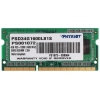 Память для ноутбука SODIMM 4GB PC12800 DDR3L PSD34G1600L81S PATRIOT