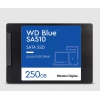 Накопитель SSD WESTERN DIGITAL 250Гб Скорость записи 440 Мб/сек. Скорость чтения 555 Мб/сек. 2,5" WDS250G3B0A