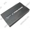 Gembird <EE3-U2-3S/U2S-1 Black> (EXT BOX для внешнего подключения 3.5" SATA HDD, USB2.0, Aluminum)+БП