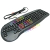 Клавиатура игровая Merc Stealth ZXP2000 <USB> 97КЛ+28игр.КЛ+13КЛ М/Мед+USB hub, подсветка клавиш