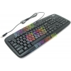 Клавиатура Genius KB-220e Black <USB> 104КЛ+12КЛ  М/Мед, влагозащита (31310306104)