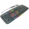 Клавиатура Genius KB-220e Black <PS/2> 104КЛ+12КЛ М/Мед,  влагозащита (31310302102)