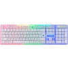 Клавиатура GAMING GK-172 RU WHITE RAINBOW 45172 DEFENDER
