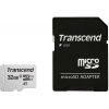 Карта памяти MICRO SDHC 32GB W/ADAP C10 TS32GUSD300S-A TRANSCEND