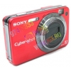 SONY Cyber-shot DSC-W150 <Red> (8.1Mpx,30-150mm, 5x, F3.3-5.2,JPG, 15Mb + 0Mb MS Duo, 2.7", USB, AV,Li-Ion)