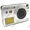 SONY Cyber-shot DSC-W110 <Silver> (7.2Mpx,32-128mm, 4x, F2.8-5.8,JPG, 15Mb + 0Mb MS Duo, 2.5", USB2.0, AV,Li-Ion)
