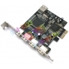 Controller PCI-Ex1, USB 2.0, 4 port-ext, 1 port-int