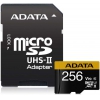 Карта памяти MICRO SDXC 256GB W/AD. AUSDX256GUII3CL10-CA1 ADATA
