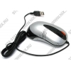 A4-Tech Run on Shine X5 Optical Mouse <X5-50D-Silver(2)> (RTL) USB&PS/2  4btn+Roll