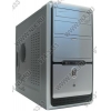 Minitower Foxconn TLM-487 Black&Silver  MicroATX 400W (24+4пин)