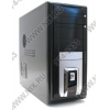 Miditower GMC J-35 <B> Black&Silver ATX  400W  (24+4+6пин)