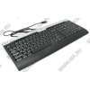 Клавиатура Genius SlimStar 320 Black <USB> 105КЛ+16КЛ  М/Мед+4  поз.перекл.,  влагозащита