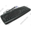 Клавиатура Genius KB-110 Black <PS/2> 104КЛ,  влагозащита (31300700101)