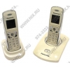 Panasonic KX-TG8302RUJ <Beige> р/телефон (2 трубки с ЖК диспл.,DECT)