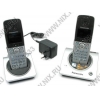 Panasonic KX-TG8076RUS <Silver> р/телефон (2 трубки с ЖК диспл.,DECT)