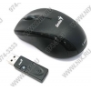 Genius Navigator 700 Laser Wireless for notebook Black (RTL) USB 3btn+Roll, уменьшенная