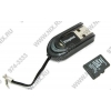 Kingston <MRB+SDC4/4GB> microSecureDigital High Capacity (microSDHC) Memory Card 4Gb Class4 + USB microSDHC Reader
