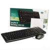 Комплект клавиатура и мышь Logitech Комплект Desktop MK120 |920-002561| клавиатура K120 черная, 104 клавиши с защитой от воды, |920-002561| мышь M100, черная, оптическая, 3 кнопки, USB, (020658)