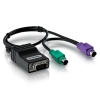 Переключатель консоли (KVM) TRENDnet CAT5 PS/2 Server Interface RTL  (TK-CAT5P)