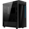Корпус Gigabyte C200 Glass MidTower, ATX, USB3.0 x2, Audio I/O, Black, TG (551247) (GB-C200G)