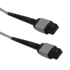 Кабель Fibertrade FT-FC-12-MPOF/APC-MPOF/APC-SM-PB-LowLoss-1.5, Кабель оптический, MPO/APC(female)-MPO/APC(female), 12 волокон, одномодовое SM(OS1/OS2), 9/125, высококачественная полировка наконечников и минимальные потери, полярность В, 1,5 метра (FT-FC-12-MPOF/APC-MPOF/APC-SM-PB-LL-1.5)