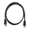 Патч-корд ACD-LPU5C-10B  Cat5e UTP 24AWG 4Pair, 7/0.18мм CU Черный, 1.0м, (741739)