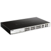 Коммутатор D-Link DGS-1210-28MP/FL1A Управляемый L2 коммутатор с 24 портами 10/100/1000Base-T и 4 комбо-портами 100/1000Base-T/SFP (24 порта PoE 802.3af/at, РоЕ-бюджет 370 Вт), RTL