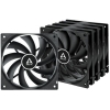 Вентилятор корпусной ARCTIC Cooling F12 Value pack Black (5pc)  (ACFAN00248A) (703291)