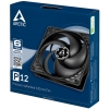 Вентилятор корпусной ARCTIC Cooling P12 (black/black) - retail (ACFAN00118A) RTL  (701372)
