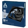 Вентилятор корпусной ARCTIC Cooling P14 (black/black) - retail (ACFAN00123A) (701549)